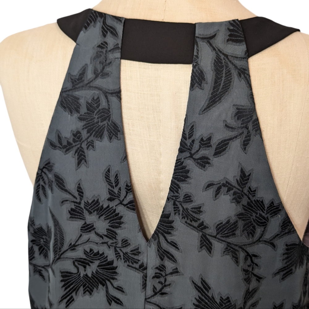 ASTR the Label Floral Jacquard Shift Dress Women's Size Large - Picture 4 of 13